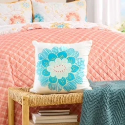 Shana Spring Floral Decorative Pillow