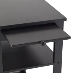 Side Table with Extension Shelf
