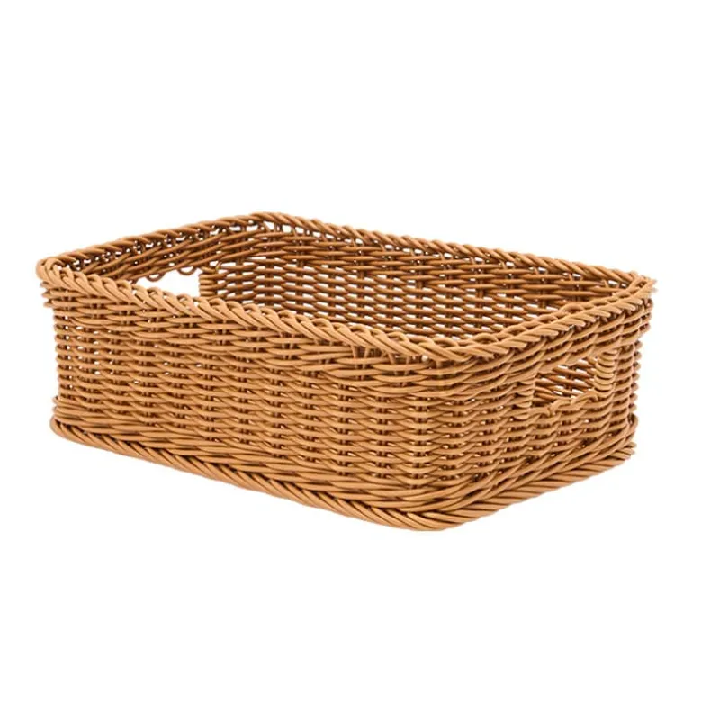 Sienna Shallow Woven Baskets