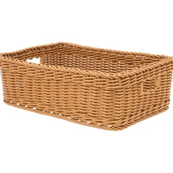 Sienna Shallow Woven Baskets