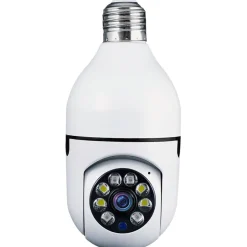 Sight Bulb™ WiFi Camera With Motion Sensor or 64G Memory Card