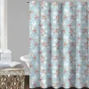 Silene Shower Curtain with Hooks