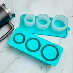 Silicone Cylinder Ice Cube Tray for Tumblers