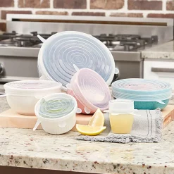 Silicone Stretch Lids - Set of 6
