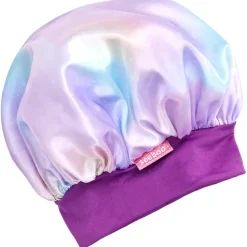 Silky Satin Unicorn or Leopard Head Scarf Cap and Sleeping Bonnet