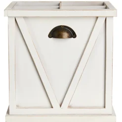 Silverware Wood Caddy