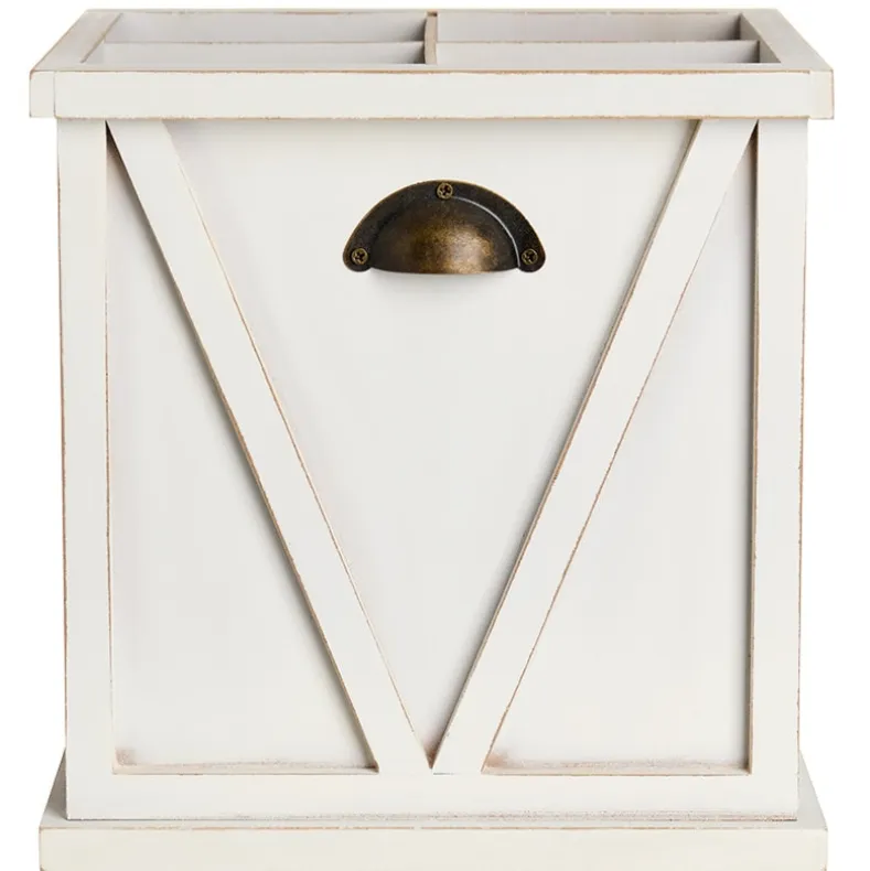 Silverware Wood Caddy