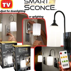 Smart Sconce™ Dimmable Wireless Wall Light With Remote
