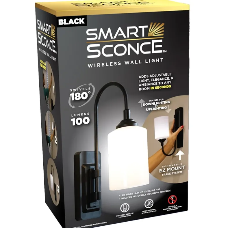 Smart Sconce™ Dimmable Wireless Wall Light With Remote