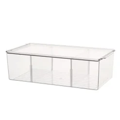 Snack Box Container with 3 Compartments