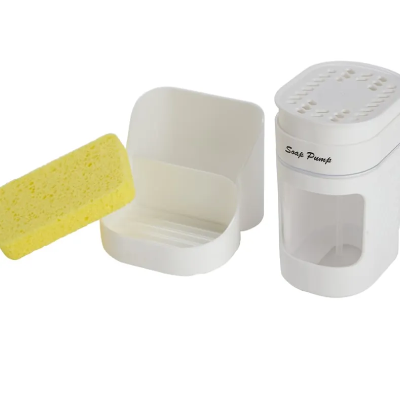 Soap Pump with Sponge and Sponge Holder