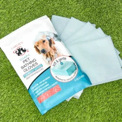 Soapy Pet Bath Gloves Set of 5