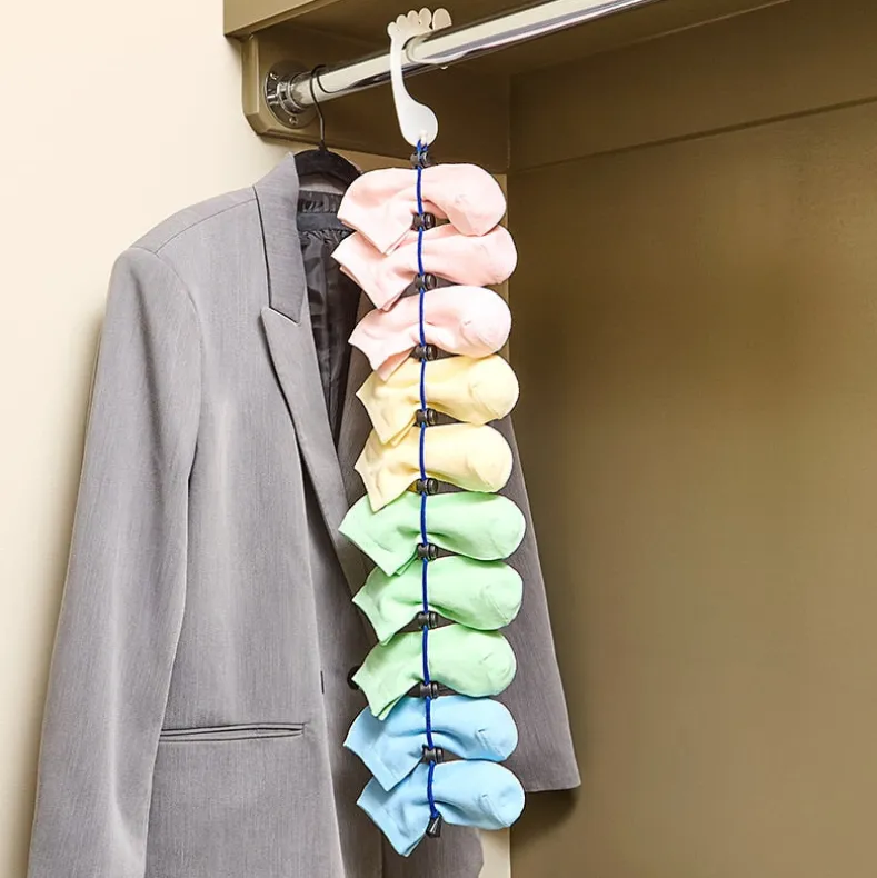 Sock Laundry, Drying Hanger, Sock Storage Hanger, Holds Up to 10 Pair