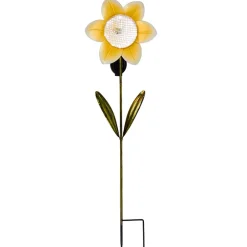 Solar Birdfeeder Stakes Flower or Butterfly