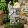 Solar Gnome Garden Statue