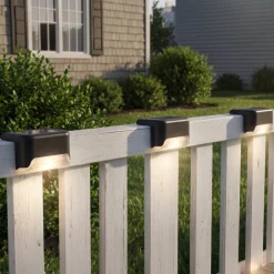Solar LED Deck Lights Set of 3