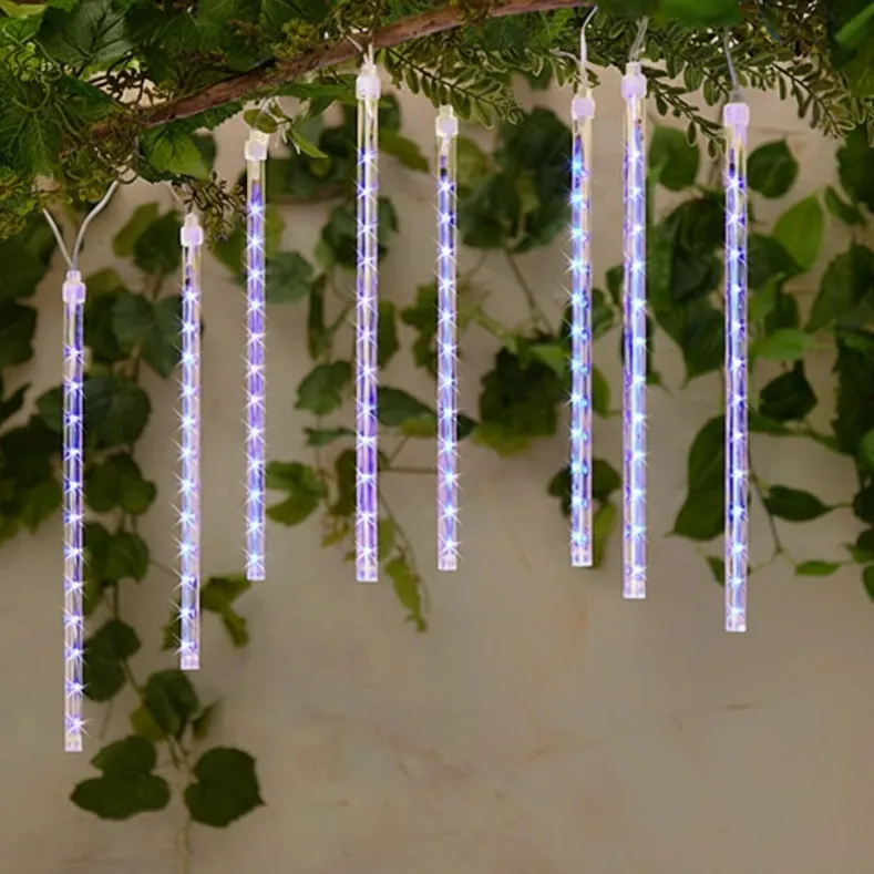 Solar Meteor Shower LED Lights