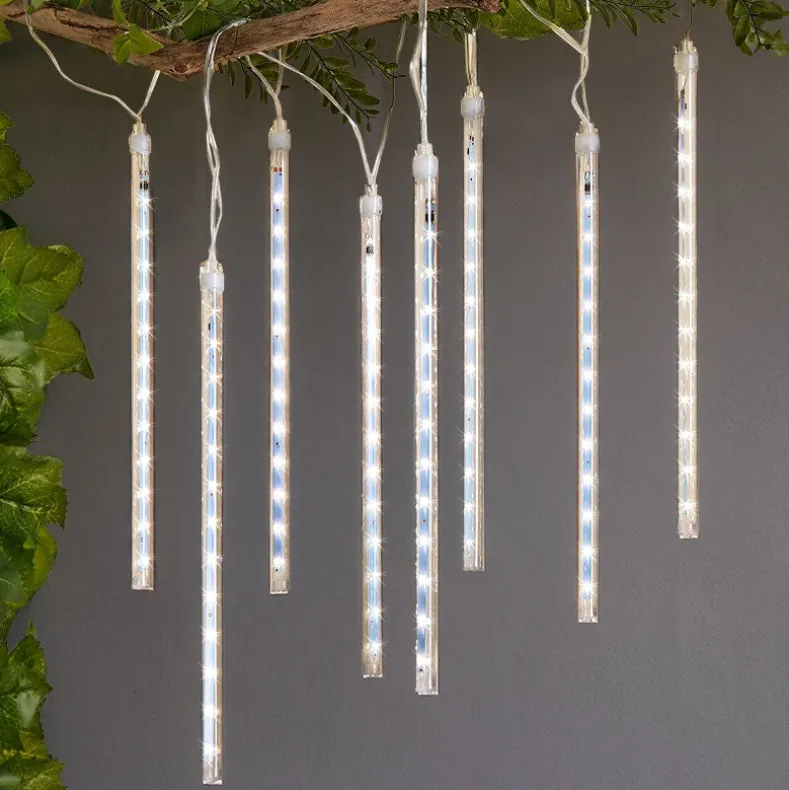 Solar Meteor Shower LED Lights