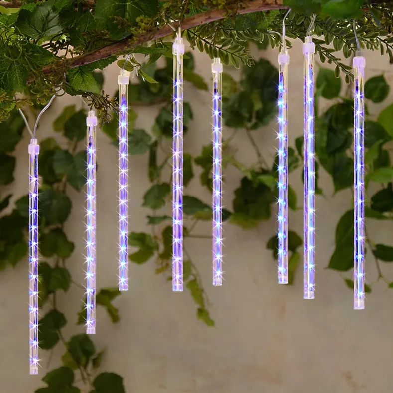 Solar Meteor Shower LED Lights