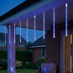 Solar Meteor Shower LED Lights