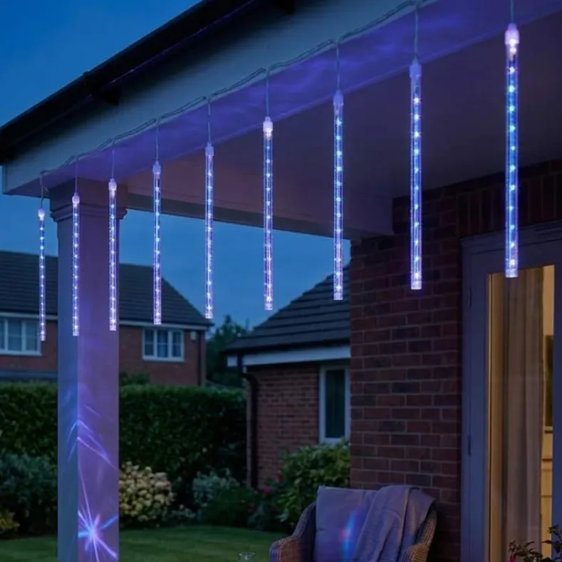 Solar Meteor Shower LED Lights