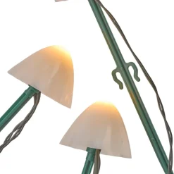 Solar Mushroom 2 In 1 String Lights With Stakes