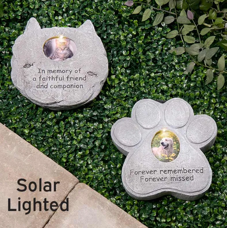 Solar Pet Memorial Photo Frame
