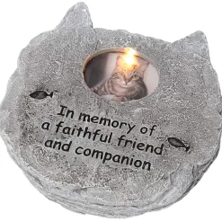 Solar Pet Memorial Photo Frame