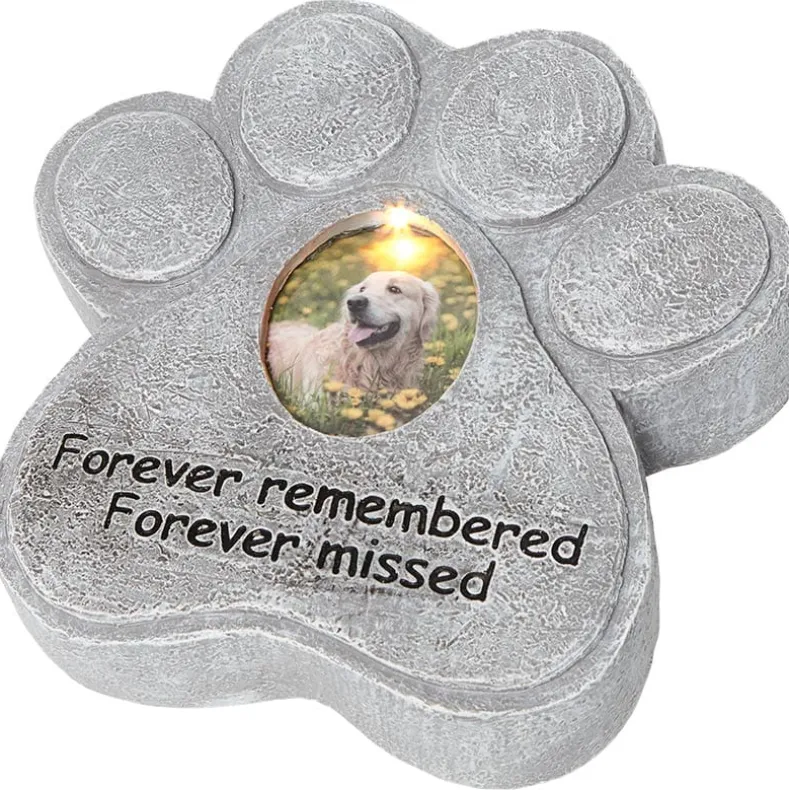 Solar Pet Memorial Photo Frame