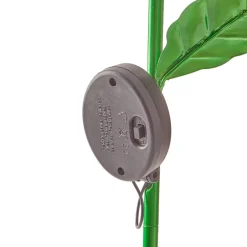 Solar Powered Floral Garden Stake Pansy or Sunflower