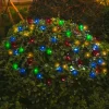 Solar Powered String Lights Outdoor Multi Color