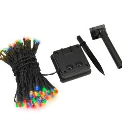 Solar Powered String Lights Outdoor Multi Color