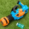 Space Armor Gatling Electric Bubble Machine with Lights and Sound