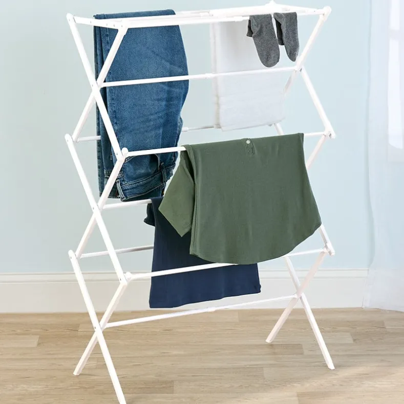 Space-Saving Laundry Helper Drying Rack