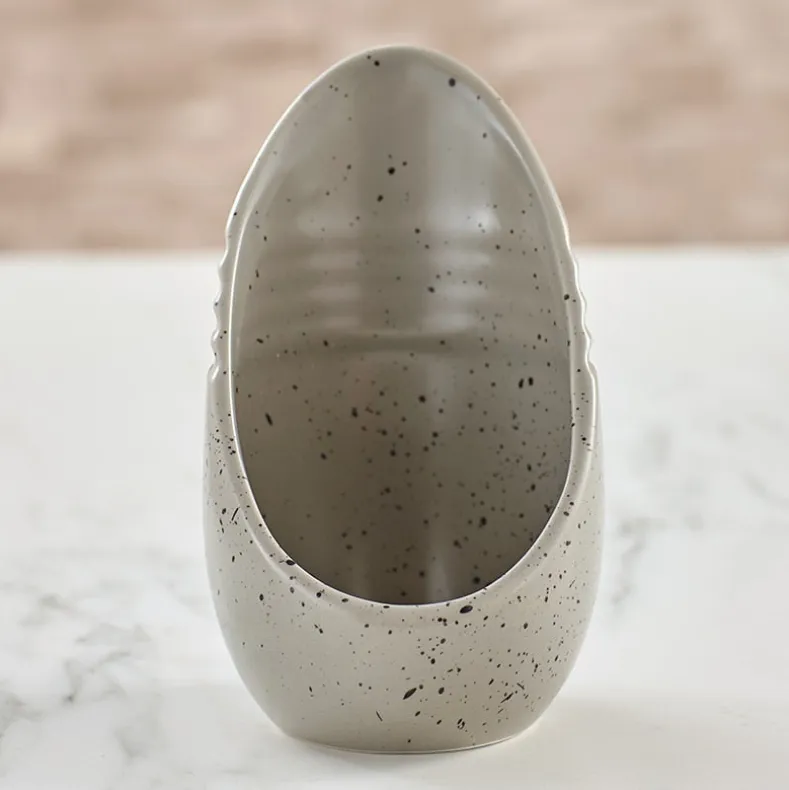 Speckled Upright Spoon Rest for Kitchen Countertop