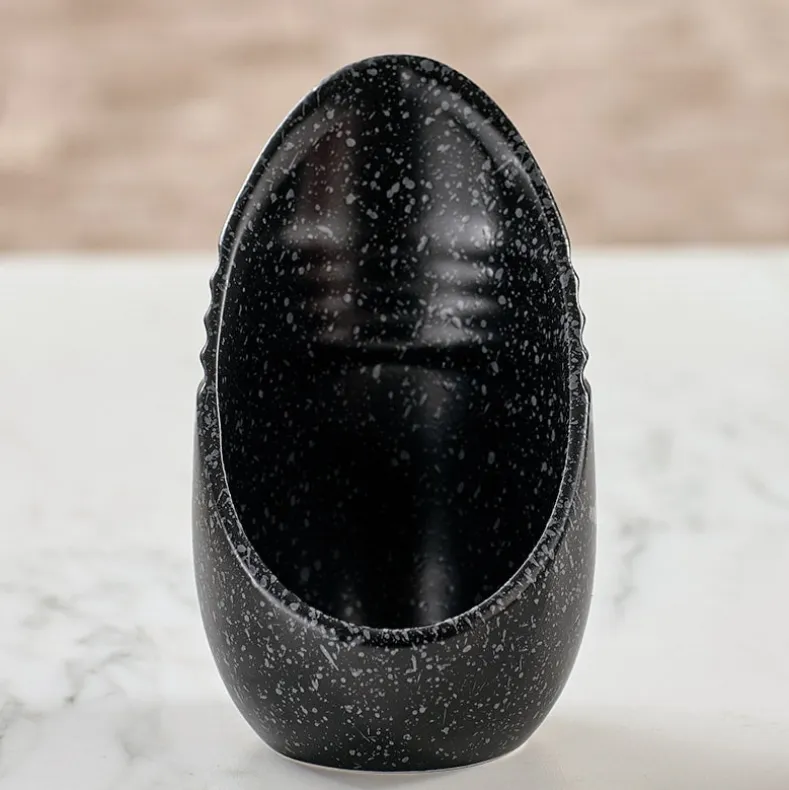 Speckled Upright Spoon Rest for Kitchen Countertop