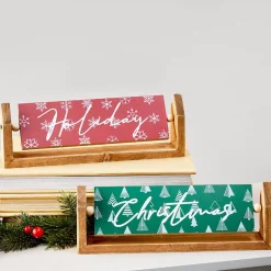 Spinning Double-Sided Signs
