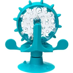 Spinning Windmill Cat Treat Dispenser With Suction Cup