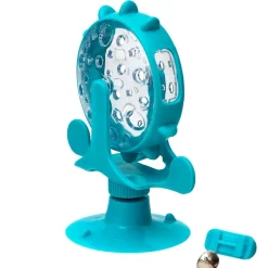 Spinning Windmill Cat Treat Dispenser With Suction Cup