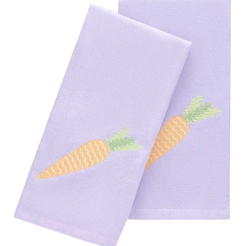 Spring Carrots Shower Curtain, Bath Rug, Hand Towels, Valance, or Hooks
