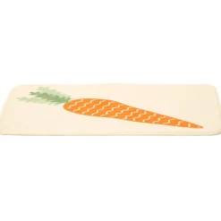 Spring Carrots Shower Curtain, Bath Rug, Hand Towels, Valance, or Hooks