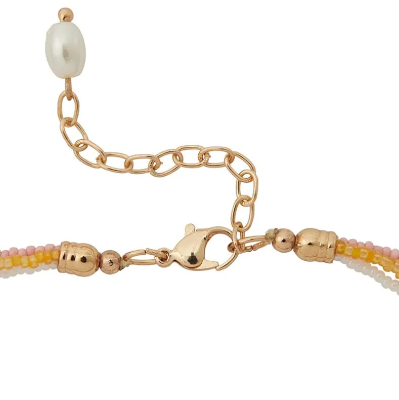 Spring Flower Beaded Jewelry