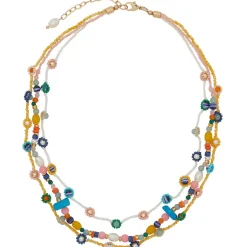 Spring Flower Beaded Jewelry