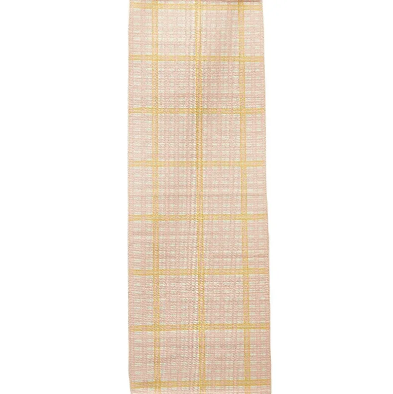 Springtime Plaid Accent Rug or Runner