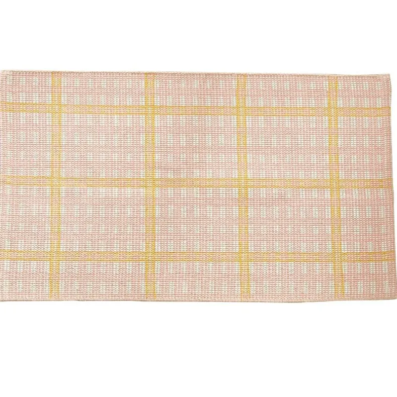 Springtime Plaid Accent Rug or Runner