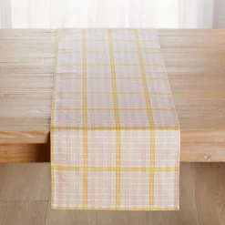 Springtime Plaid Set of 4 Placemats or Runner