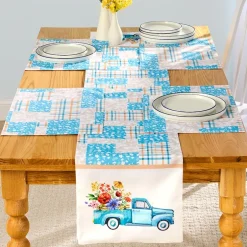 Spring Truck Table Runner