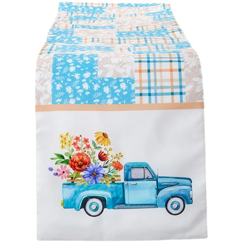 Spring Truck Table Runner