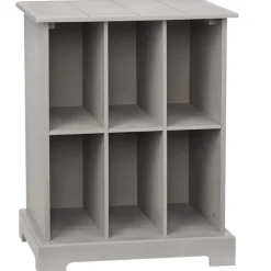 Square Country Style Accent Table with Storage 19