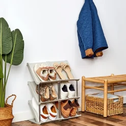 Stackable Modular Shoe Rack - 6-Pc.